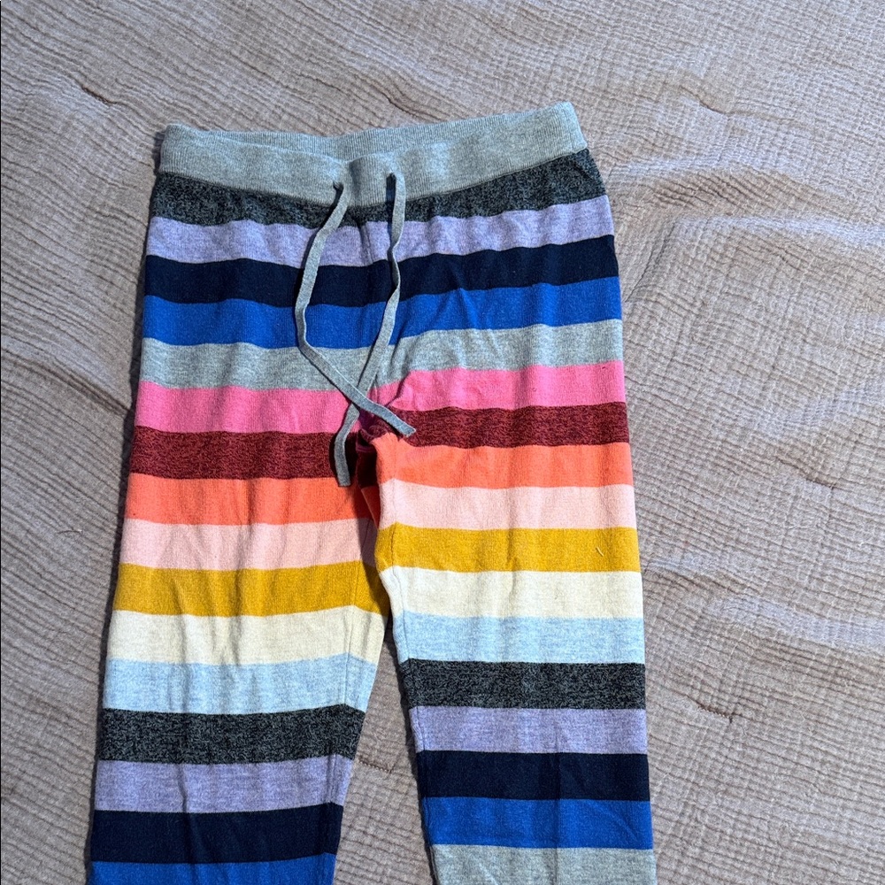 GAP Multicolor Striped Leggings